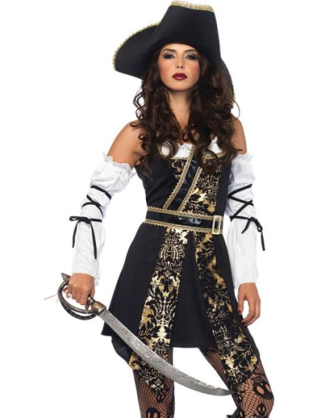 Карнавальный костюм Роскошная пиратка взрослый