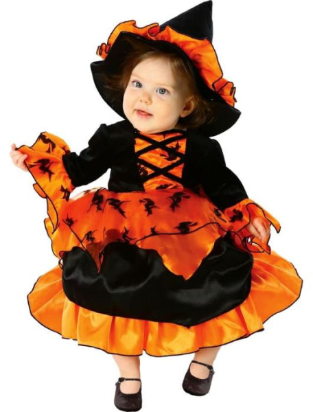 Костюм Маленькая оранжевая ведьма детский