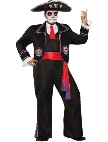 Карнавальный костюм День Мертвых мужской