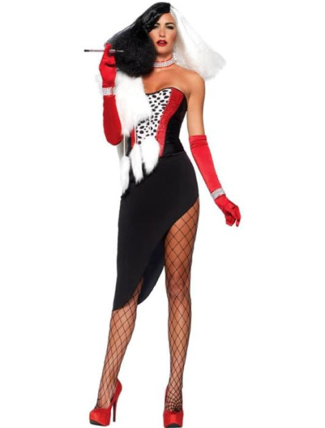 Карнавальный костюм Круэлла "101 далматинец" взрослый