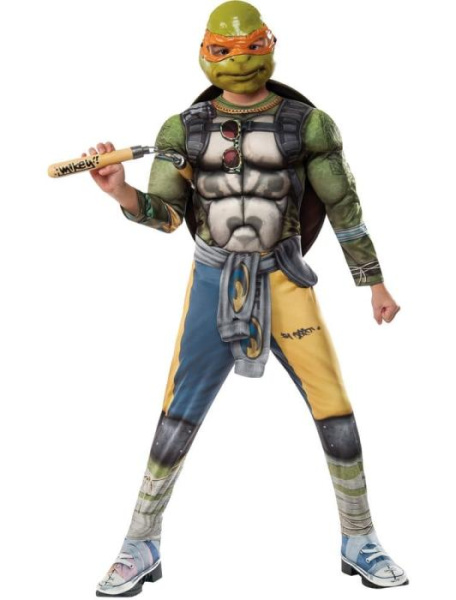 Карнавальный костюм Микелянджело "Черепашки ниндзя 2" детский