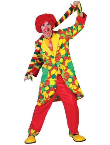 Карнавальный костюм клоуна в шариках