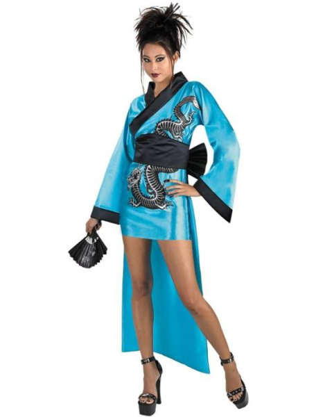 Костюм Дракон Гейша взрослый
