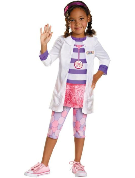 Карнавальный костюм доктора для девочки