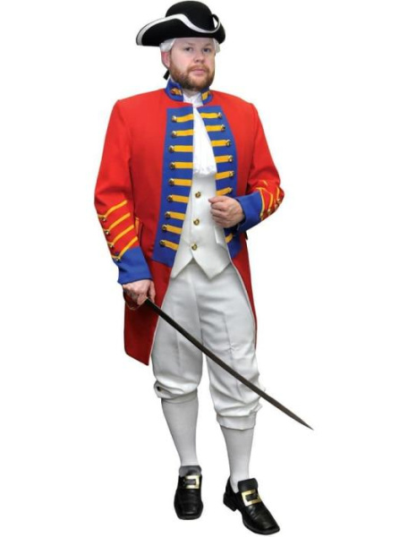 Карнавальный костюм британского офицера