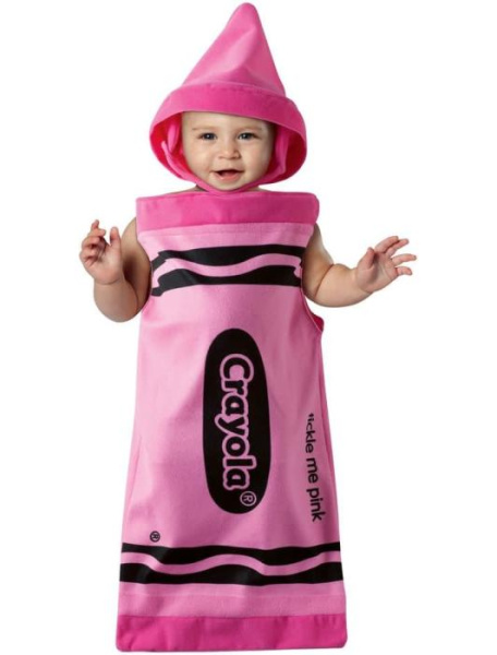 Костюм карандаша Crayola розовый для самых маленьких