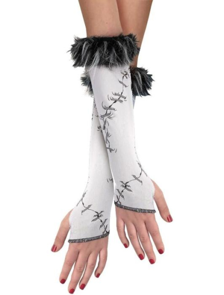 Перчатки со швами