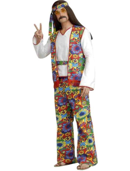 Карнавальный костюм Мужчина Хиппи взрослый