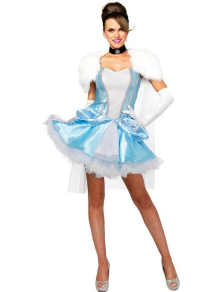Карнавальный костюм Милая Золушка взрослый
