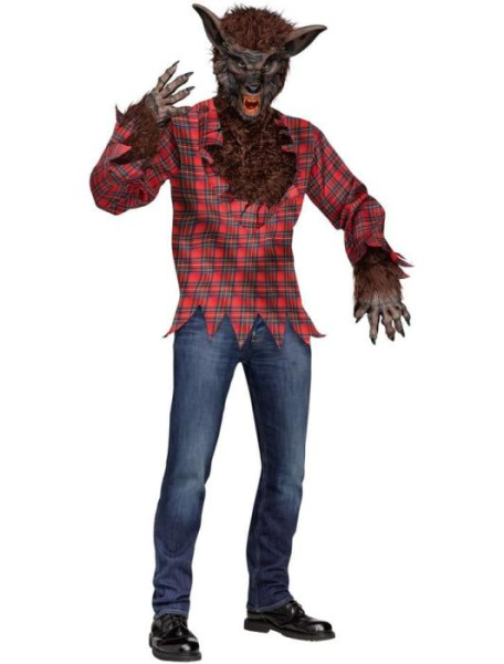 Костюм Оборотень коричневый