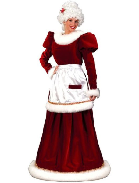 Женский карнавальный костюм Санта Клауса