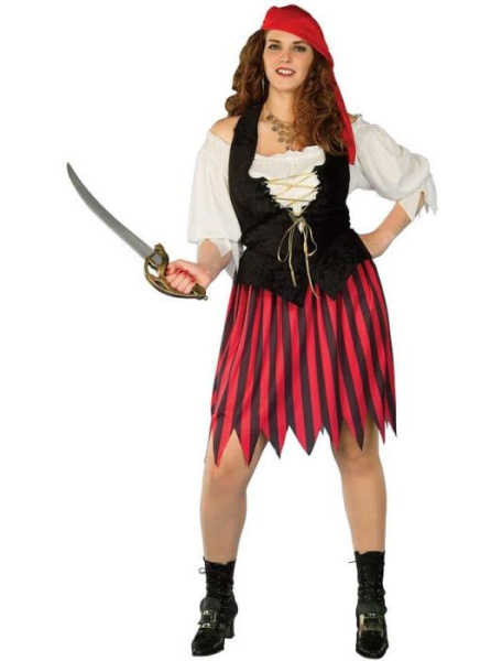 Карнавальный костюм Опасная пиратка взрослый