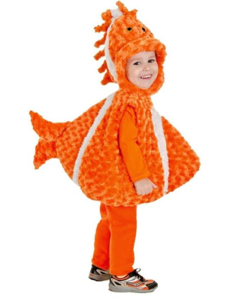 Карнавальный Костюм Рыбка клоун для малышей