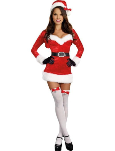 Карнавальный костюм Привлекательная Санта взрослый