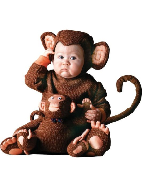 Том Арма Карнавальный костюм Обезьянки для малышей