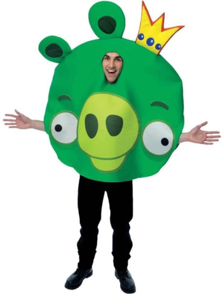 Костюм Angry Birds взрослый Король свиней