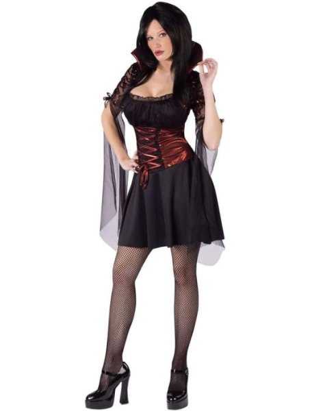 Карнавальный костюм Ночной вампирши взрослый