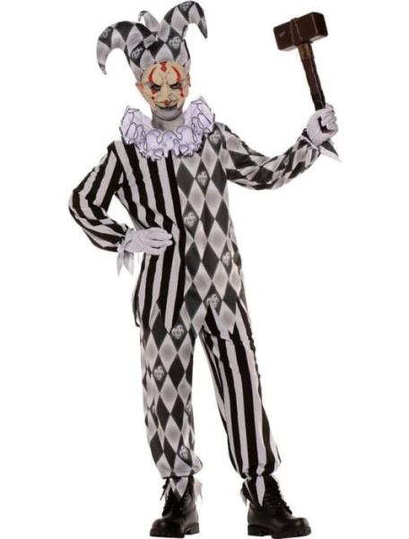 Карнавальный костюм Злой Арлекин детский