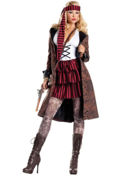 Карнавальный костюм Прелестная пиратка взрослый