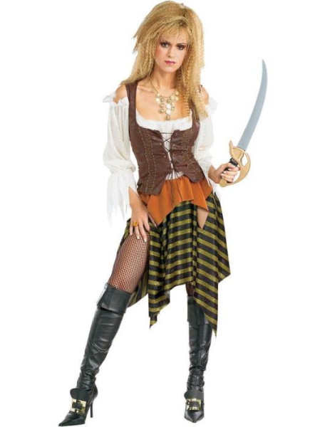 Женский карнавальный костюм пиратки взрослый