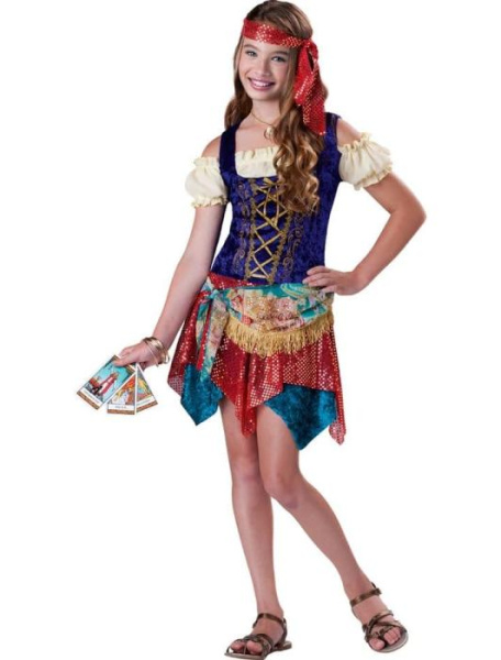 Карнавальный костюм гадалки детский