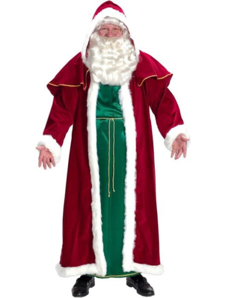 Карнавальный костюм Санта Клауса в викторианском стиле