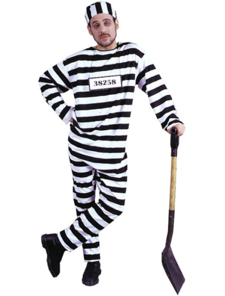 Карнавальный костюм заключенного взрослый