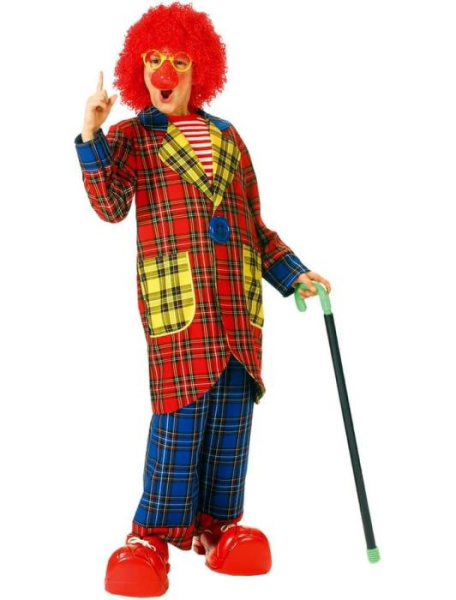 Карнавальный костюм клоуна - умника детский