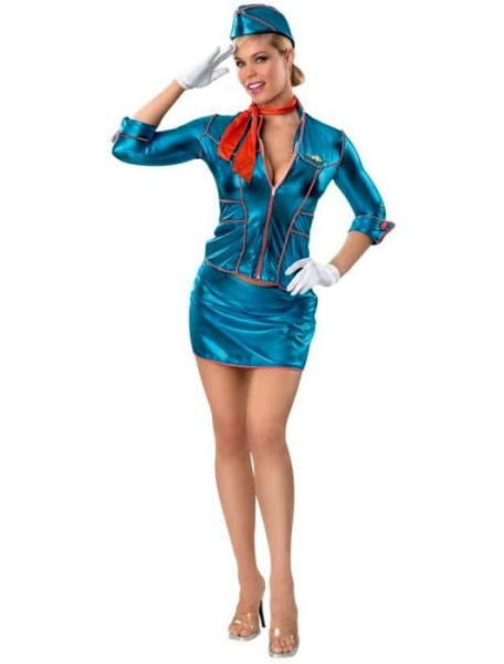 Карнавальный костюм Стюардесса взрослый
