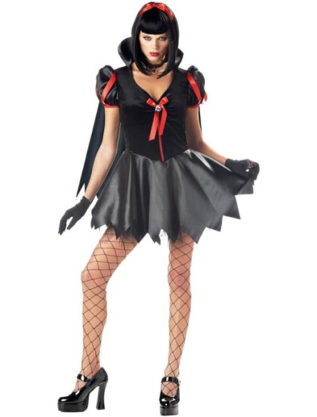 Карнавальный костюм Черная Белоснежка взрослый