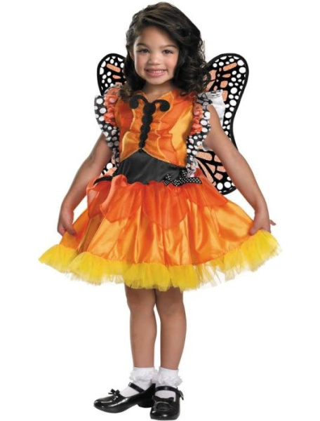 Карнавальный костюм Оранжевой Бабочки детский