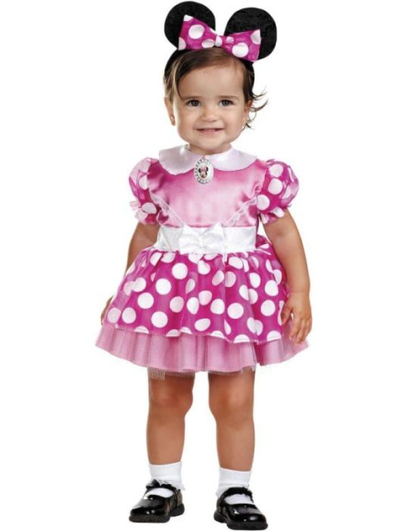 Костюм Минни Маус розовый для малышей
