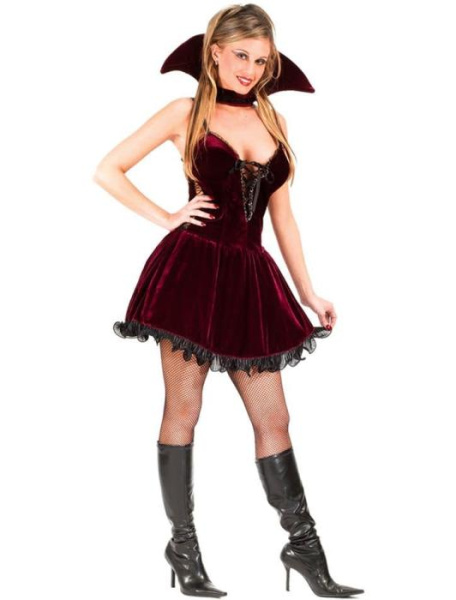 Карнавальный костюм Сливовой вампирши взрослый