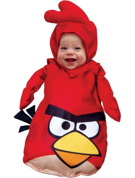 Костюм Angry Birds для малышей красный