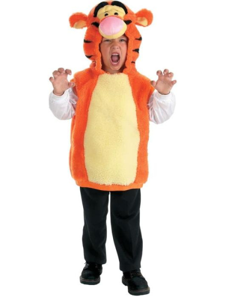 Карнавальный костюм страшного тигренка для малышей