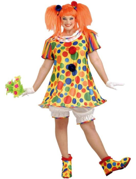 Карнавальный костюм Яркий клоун большой