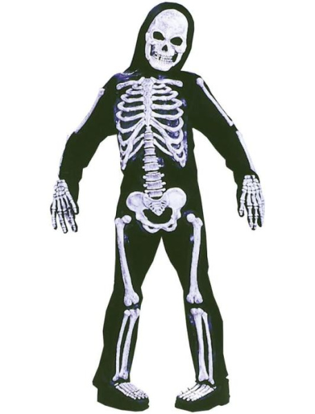 Костюм Жуткий скелет детский