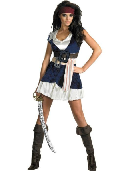 Костюм Джек Воробей "Пираты Карибского моря" взрослый