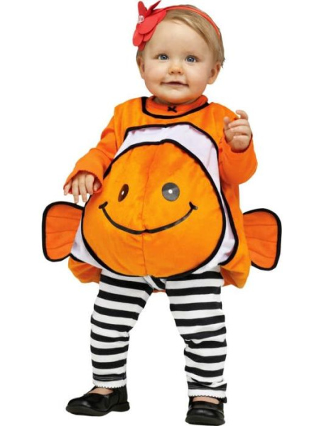 Карнавальный Костюм Золотая рыбка для малышей