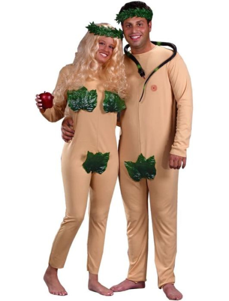 Костюм Адам и Ева взрослый