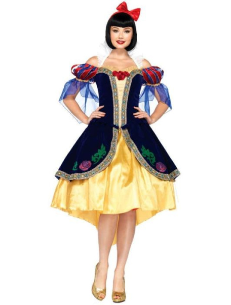 Карнавальный костюм Классическая Белоснежка взрослый