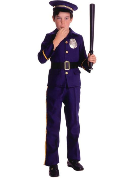 Карнавальный костюм мальчика полицейского детский