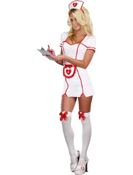Карнавальный костюм Сладка медсестра взрослый