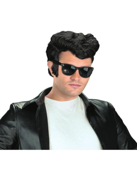 Парик чёрный