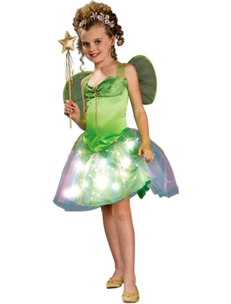 Карнавальный костюм светящейся феи детский