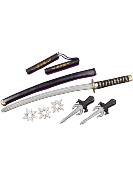 Набор оружий ниндзя