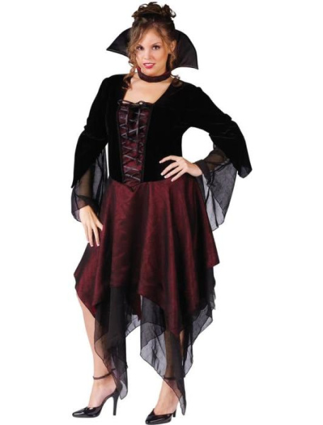 Женский карнавальный костюм Дракулы взрослый