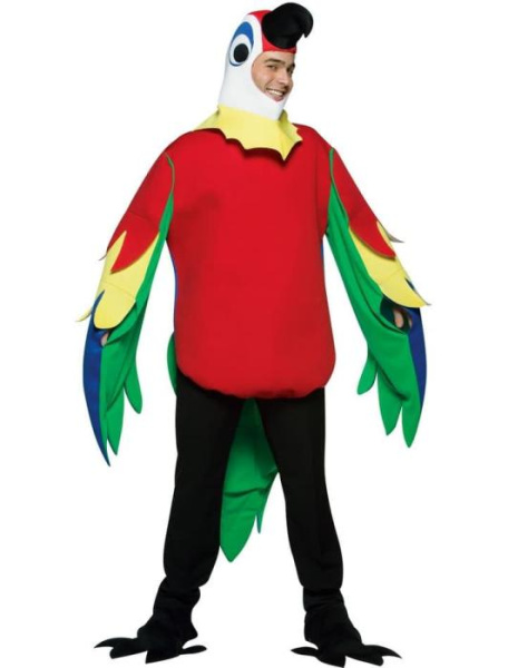 Карнавальный костюм красочного папугая