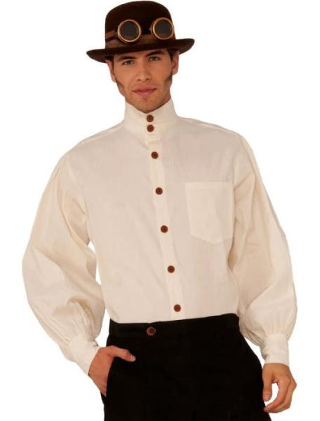 Рубашка Стимпанк Бежевая