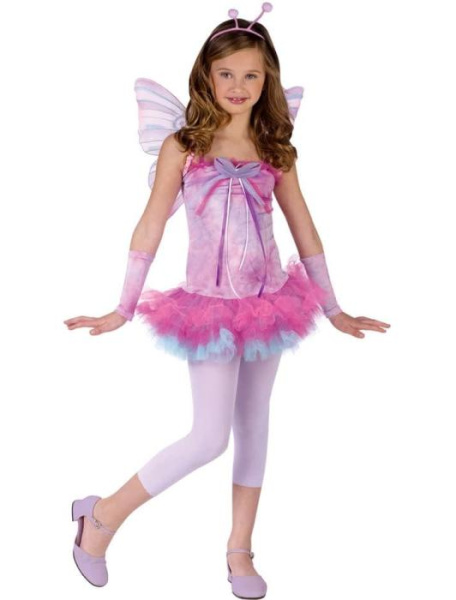 Карнавальный костюм пархающей бабочки детский